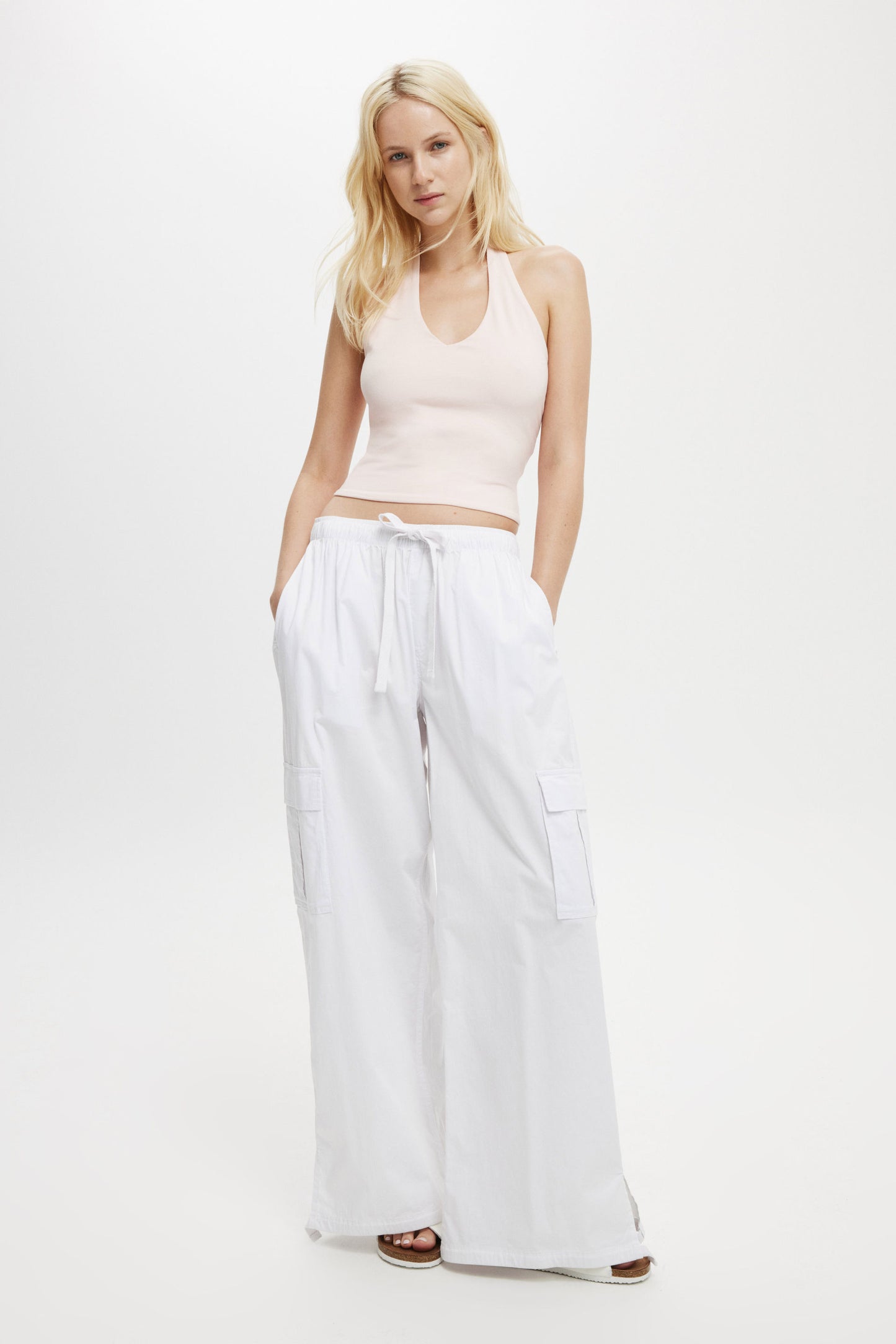 All Day V Neck Halter