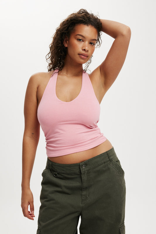 All Day V Neck Halter
