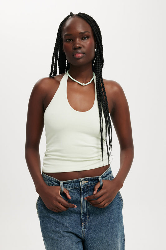 All Day V Neck Halter