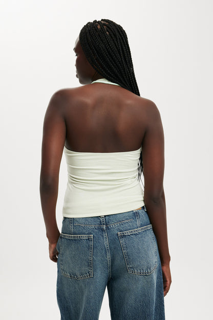 All Day V Neck Halter