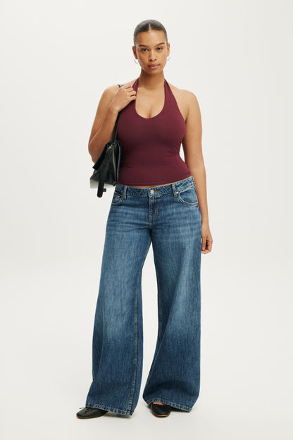All Day V Neck Halter