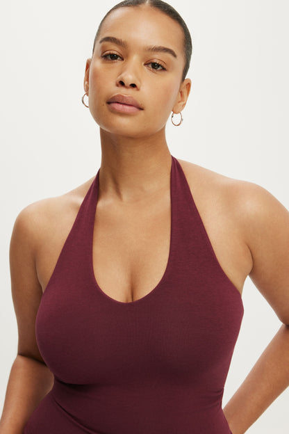 All Day V Neck Halter