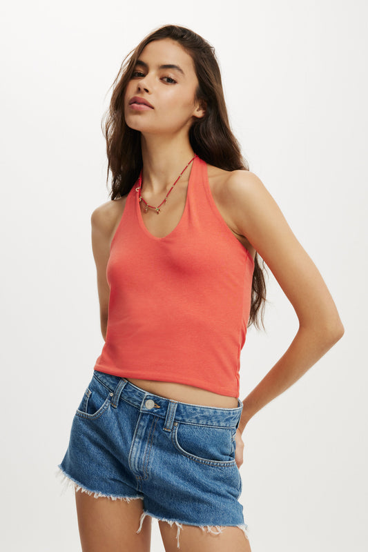 All Day V Neck Halter