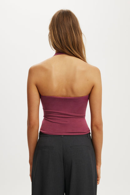 All Day V Neck Halter
