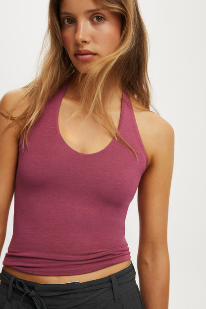 All Day V Neck Halter