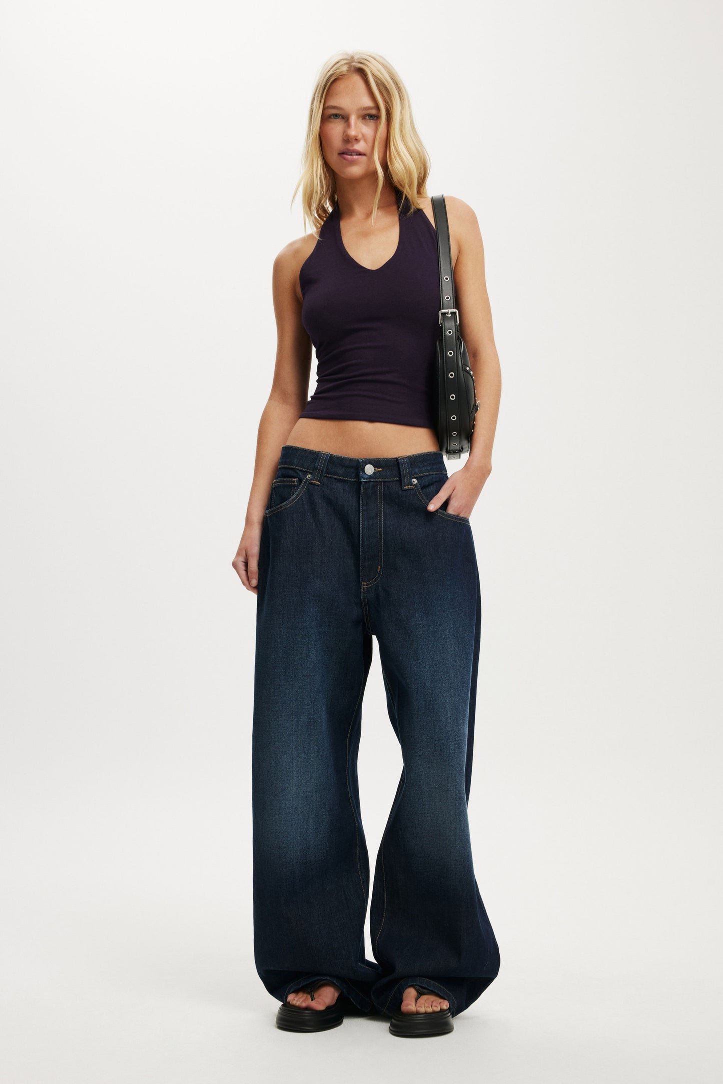 All Day V Neck Halter