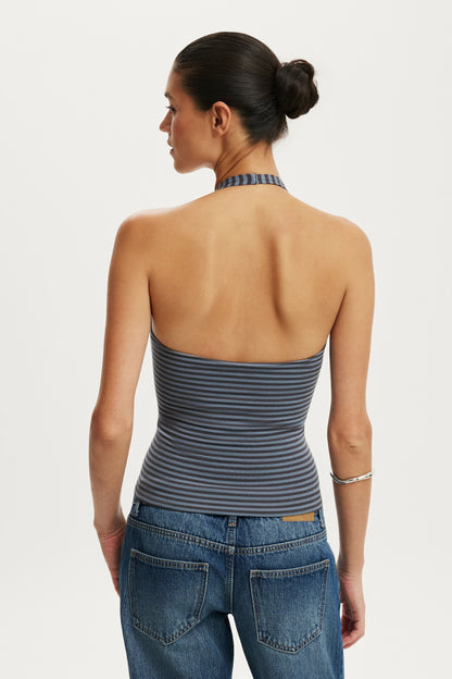 All Day V Neck Halter