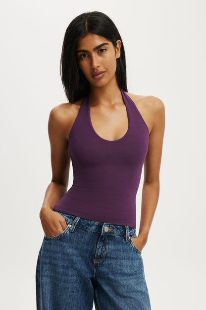 All Day V Neck Halter