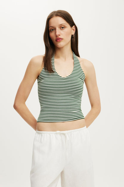 All Day V Neck Halter