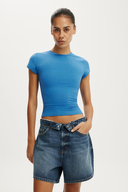 High 90 S Denim Short