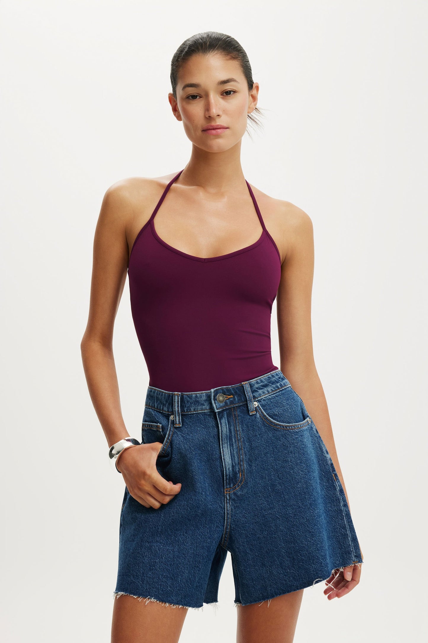 High 90 S Denim Short