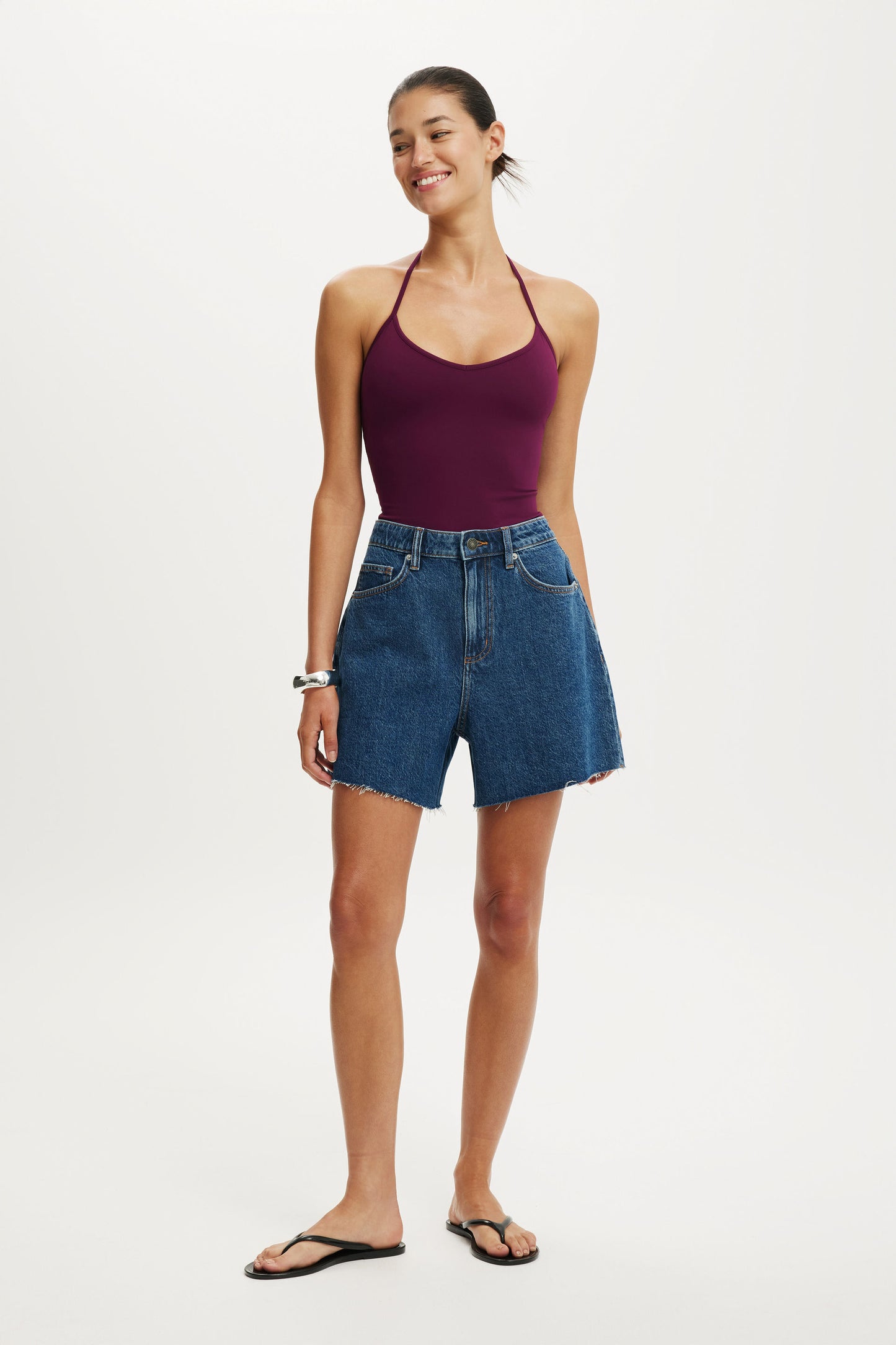 High 90 S Denim Short