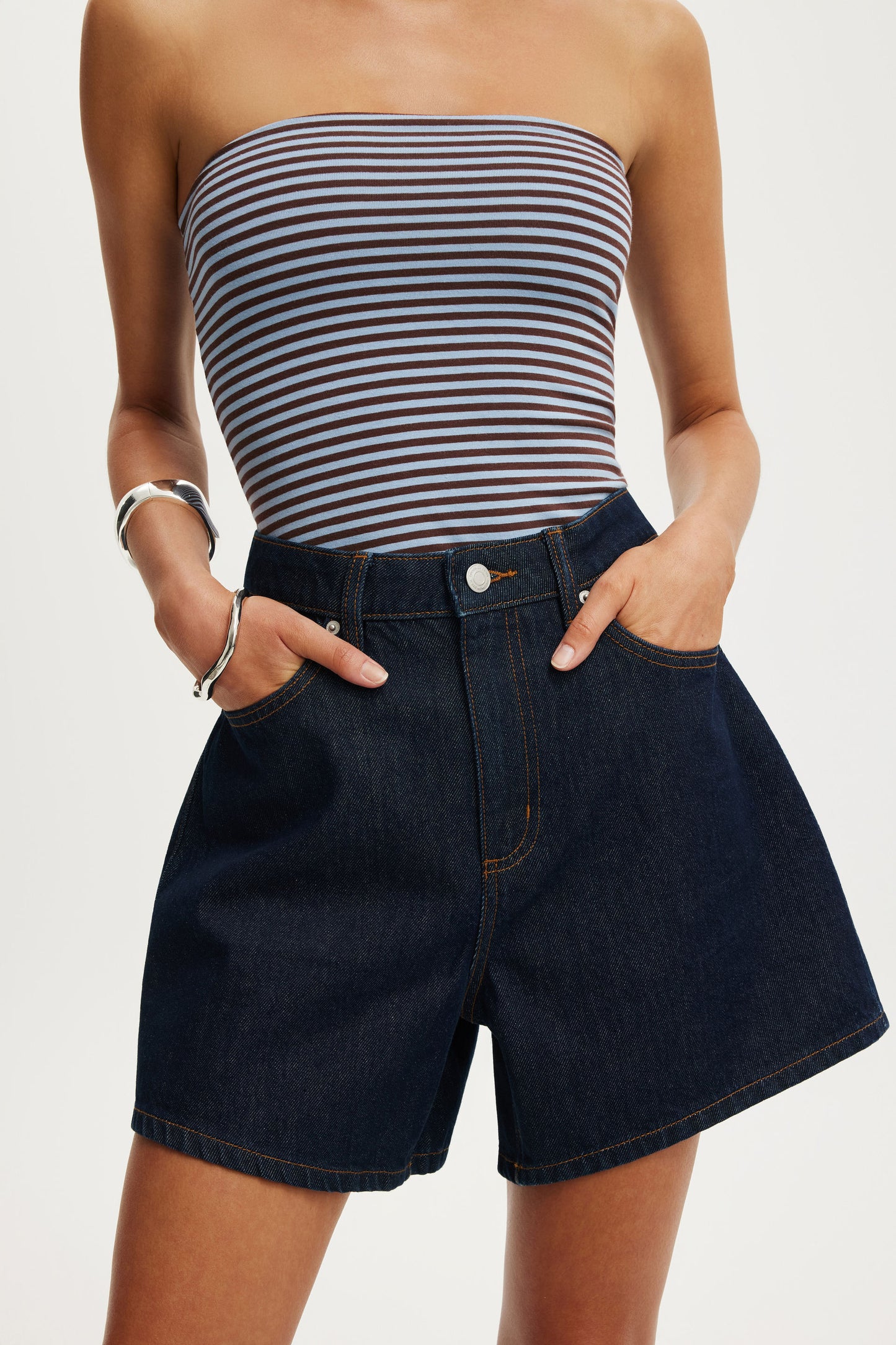 High 90 S Denim Short