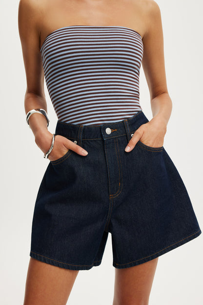 High 90 S Denim Short