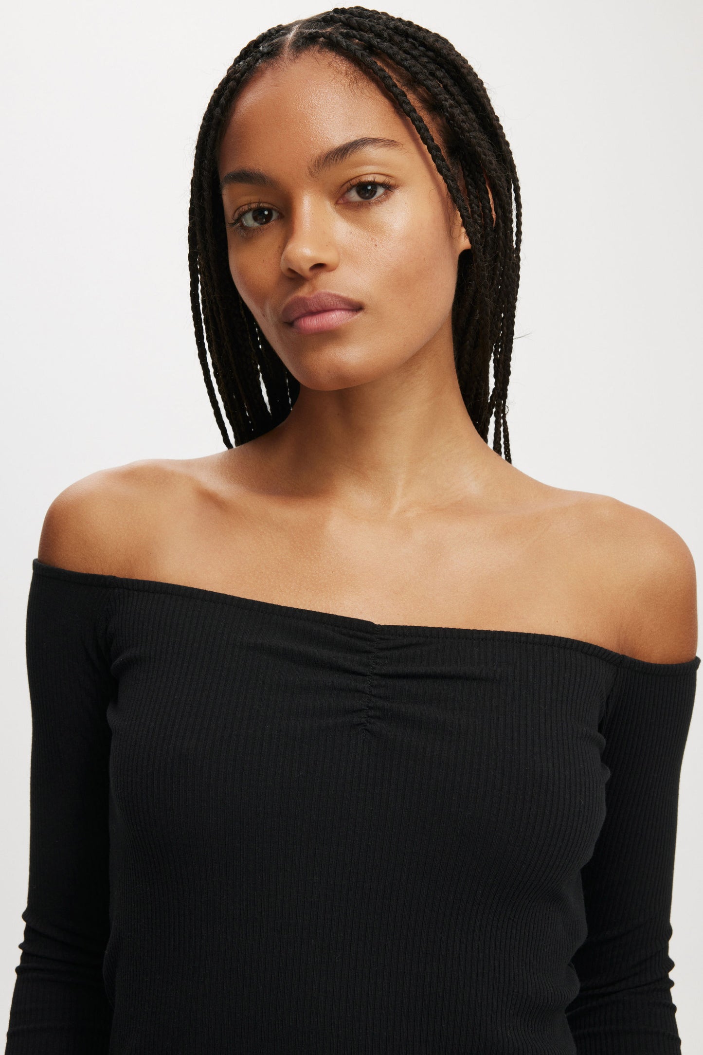 Rosa Off The Shoulder Long Sleeve Top