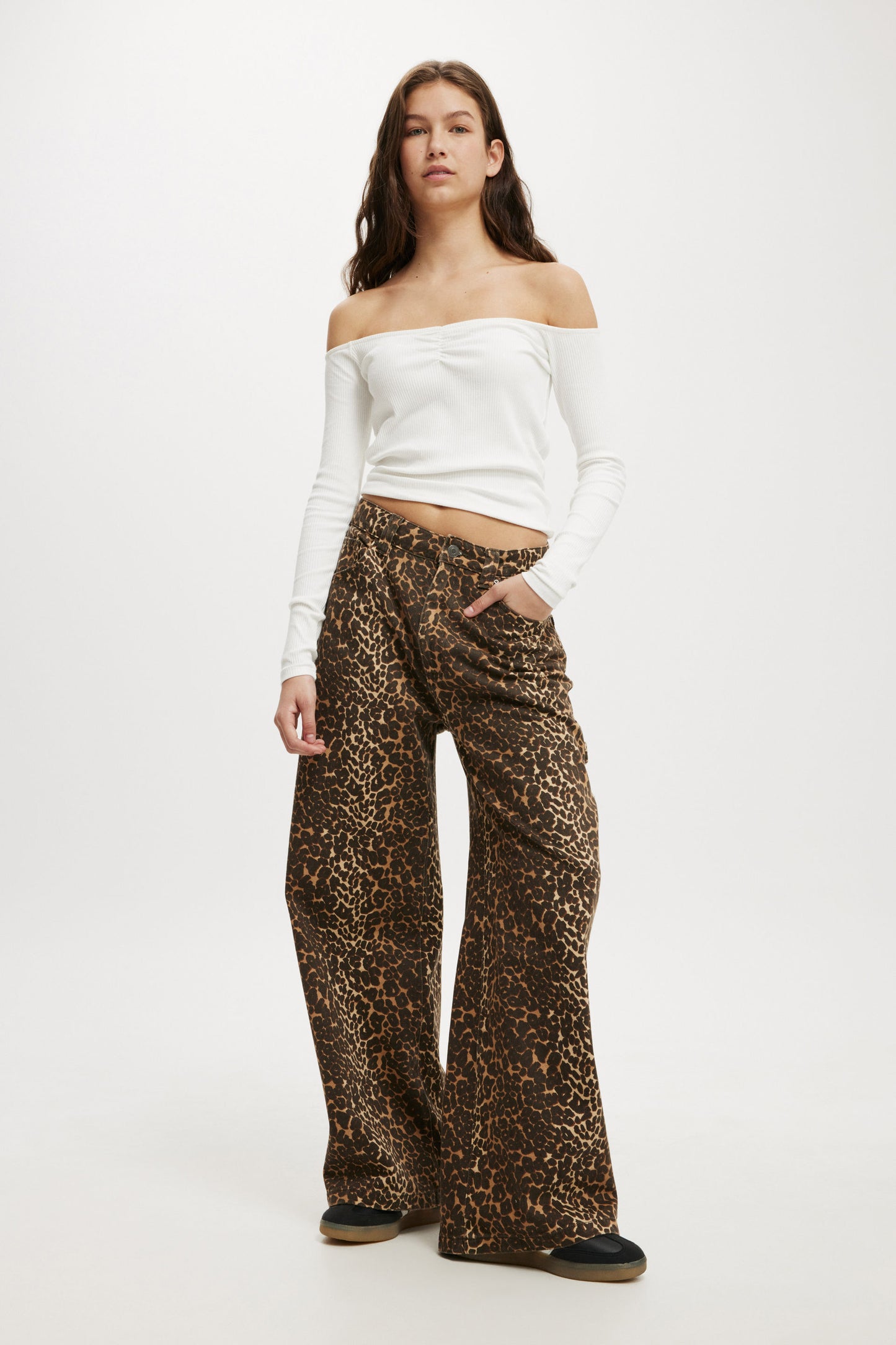Rosa Off The Shoulder Long Sleeve Top