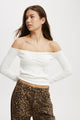 Rosa Off The Shoulder Long Sleeve Top