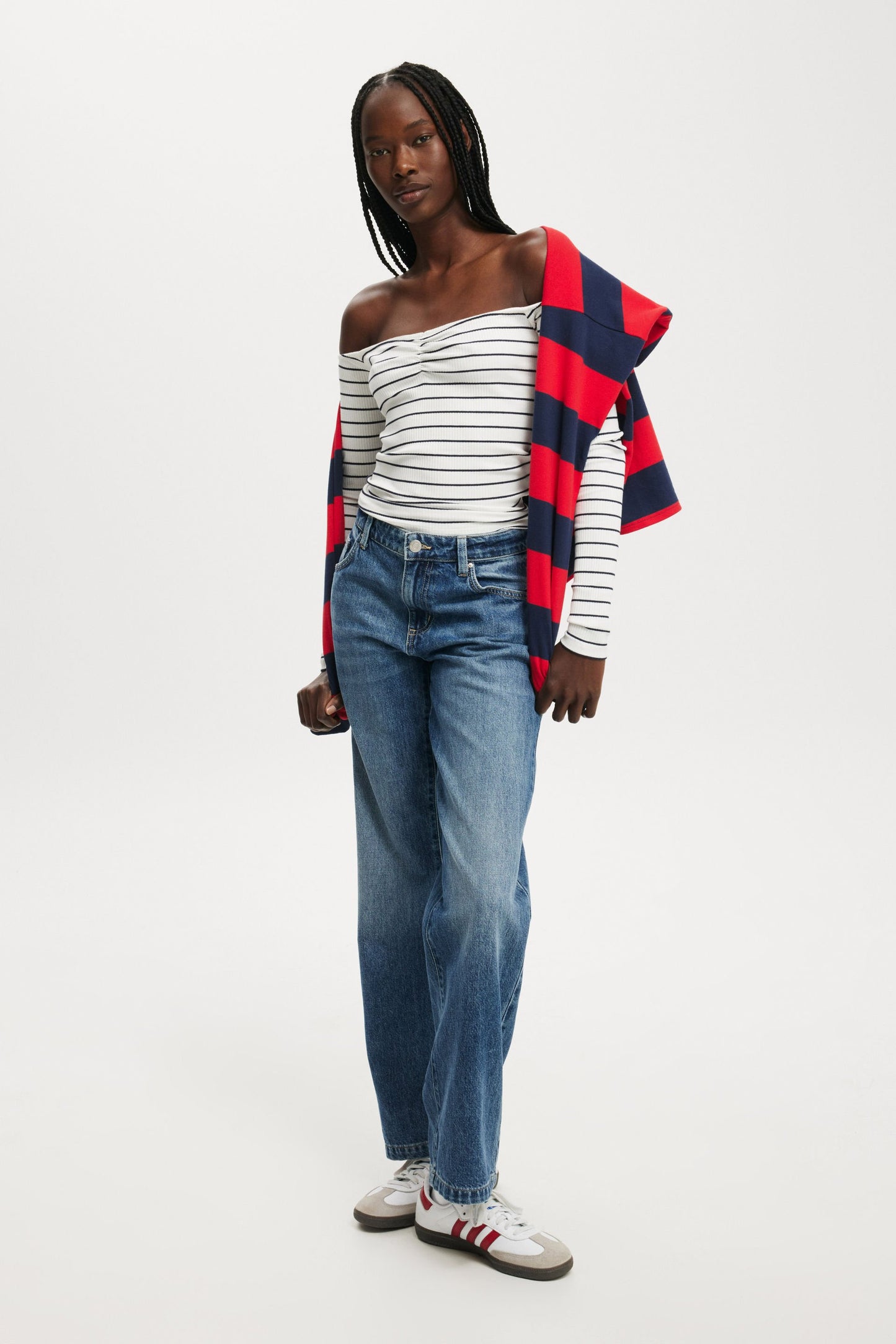 Rosa Off The Shoulder Long Sleeve Top