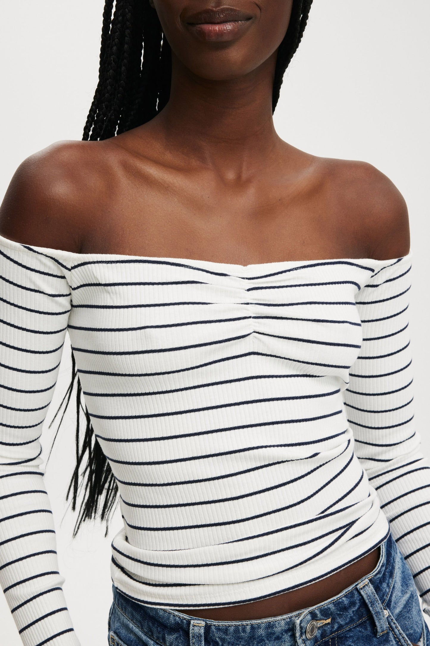 Rosa Off The Shoulder Long Sleeve Top