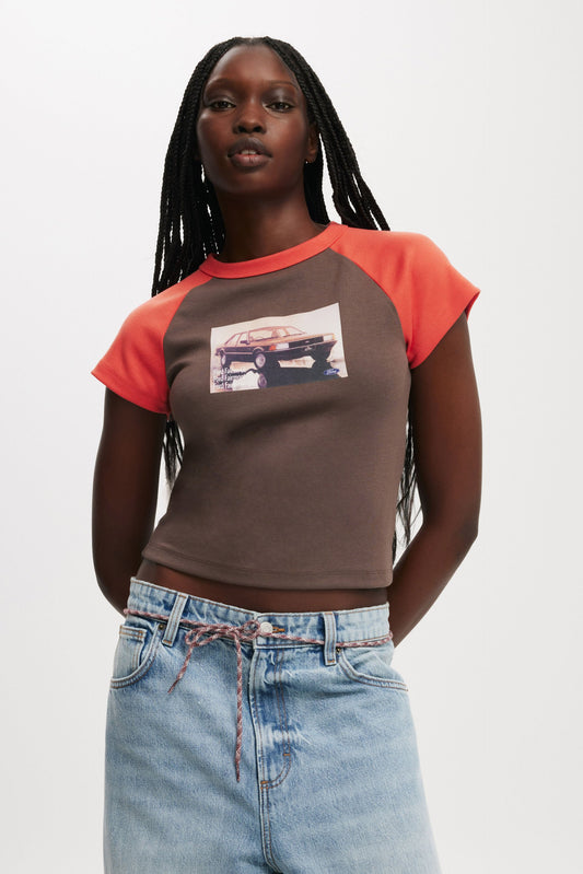 Ford Raglan Graphic Tee
