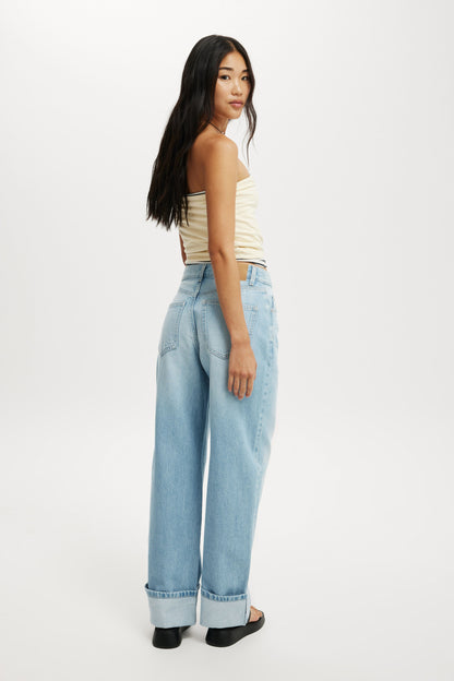 Loose Cuff Jean