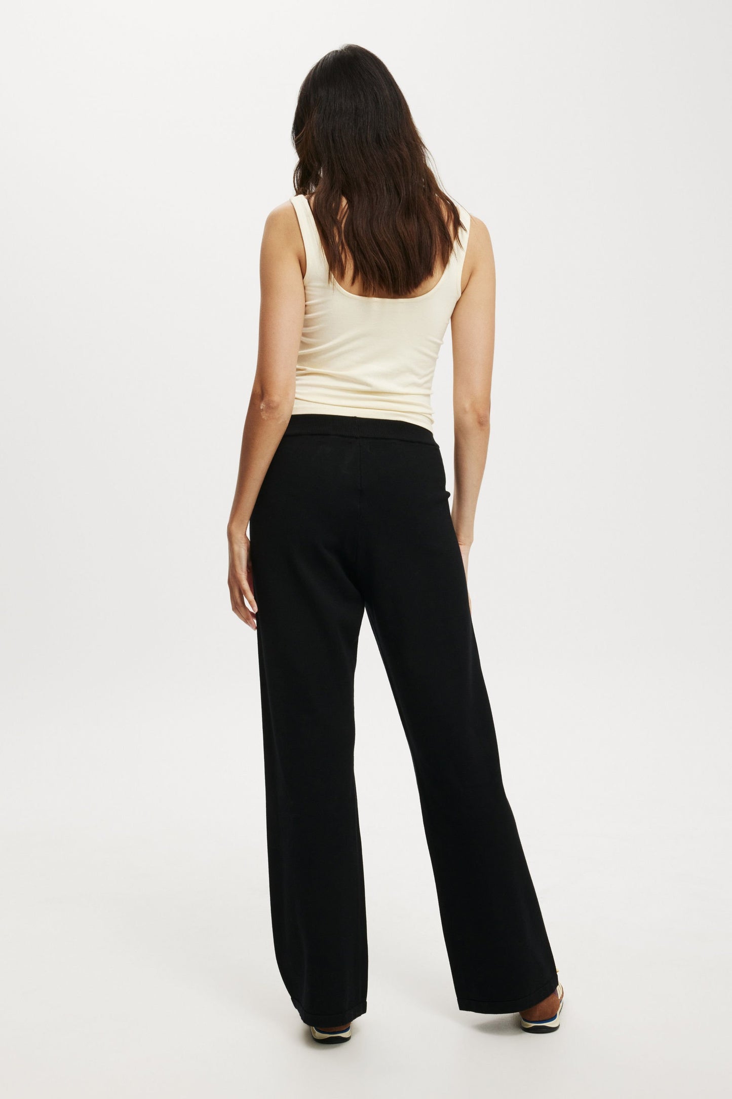 Wide Leg Knit Pant