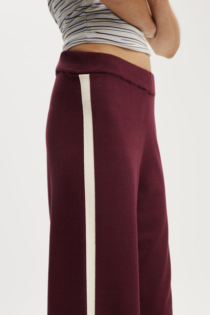 Wide Leg Knit Pant