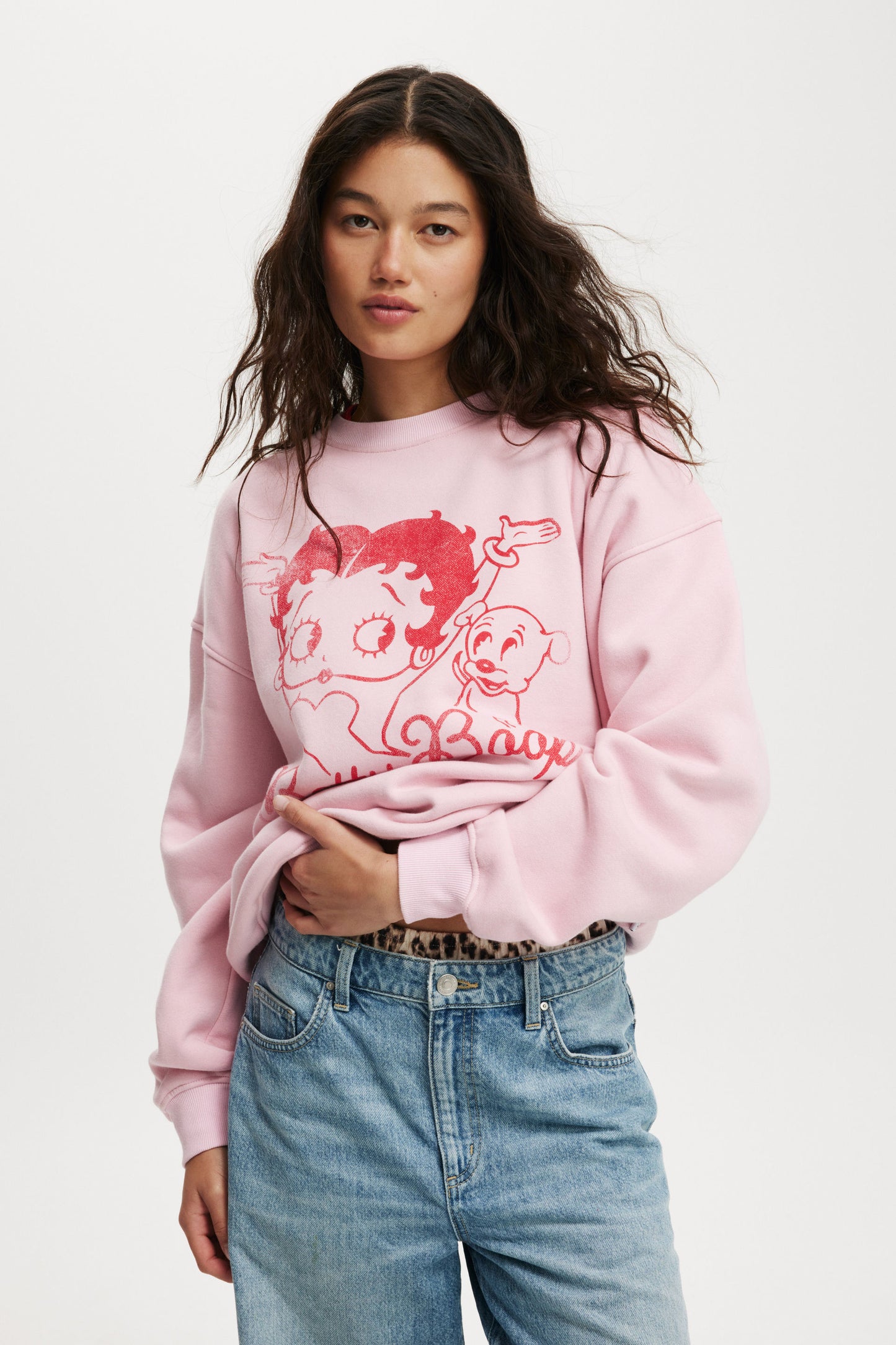 Betty Boop Crew Sweatshirt