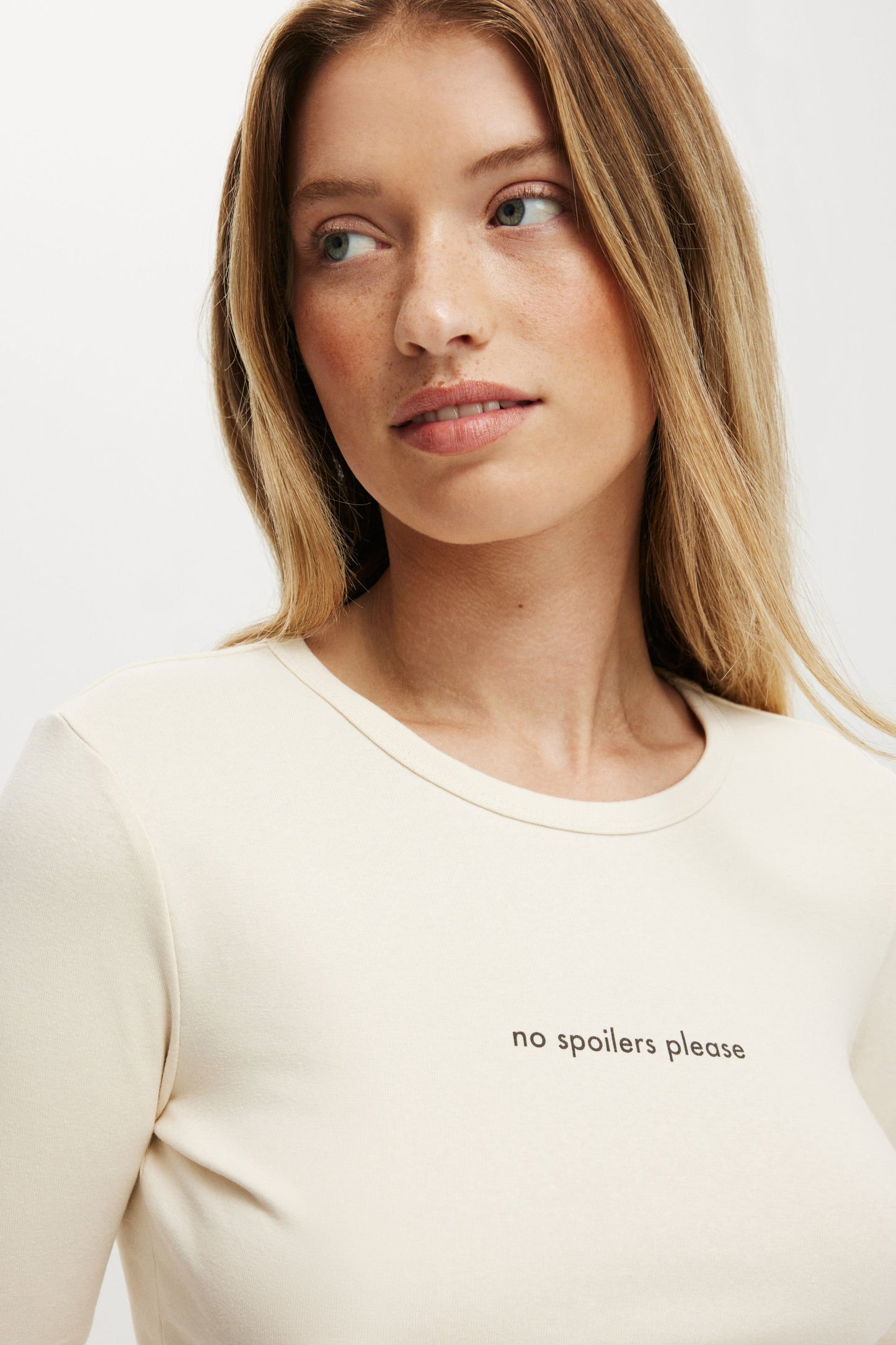 Rib Longsleeve Graphic Tee