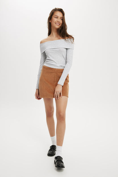 Cord Gigi Mini Skirt
