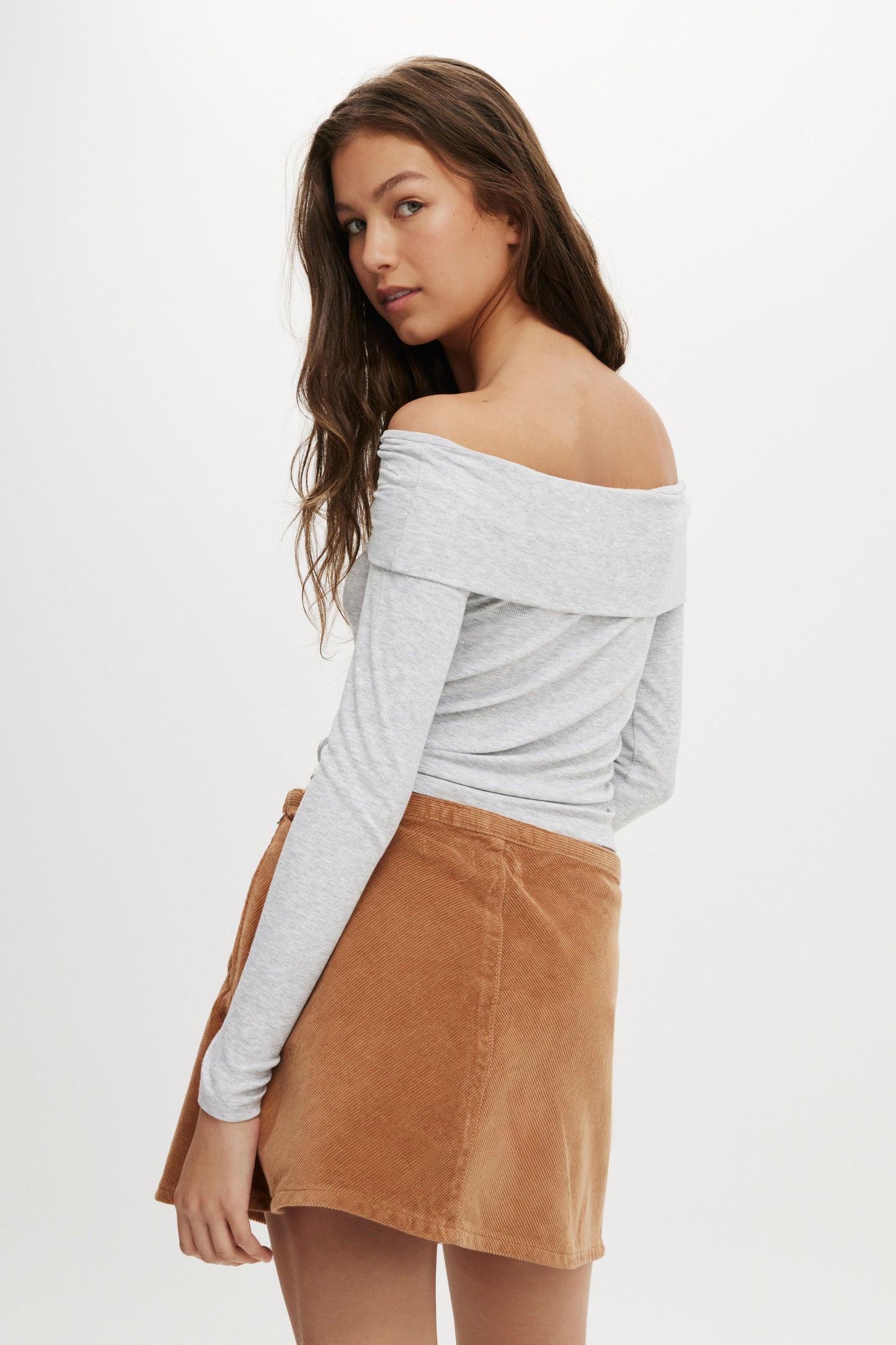Cord Gigi Mini Skirt
