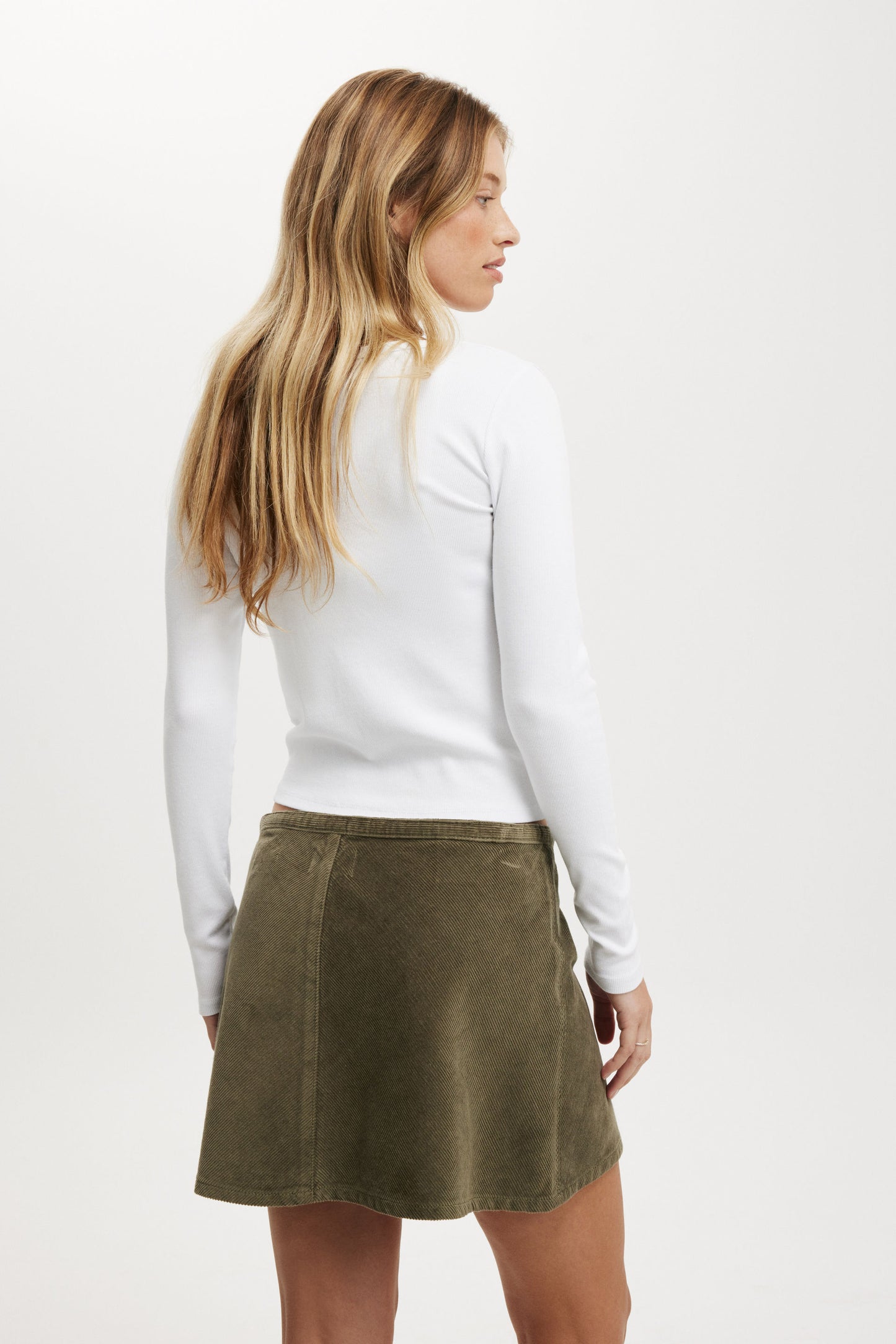 Cord Gigi Mini Skirt