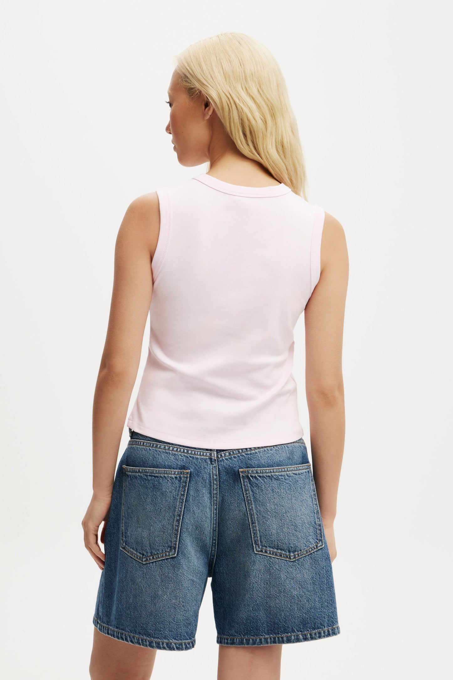 Charlie Button Front Tank