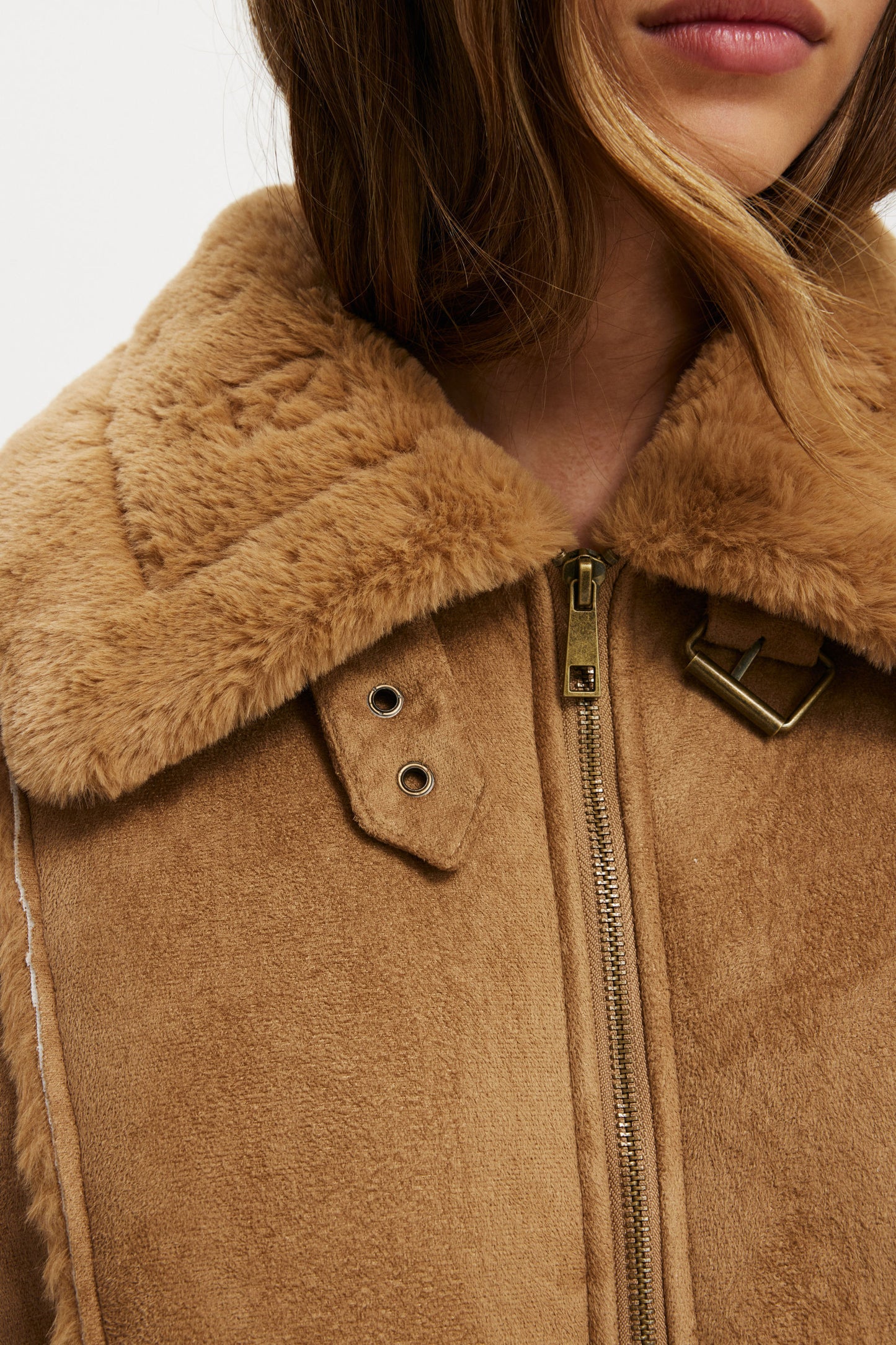 Dakota Faux Suede Jacket