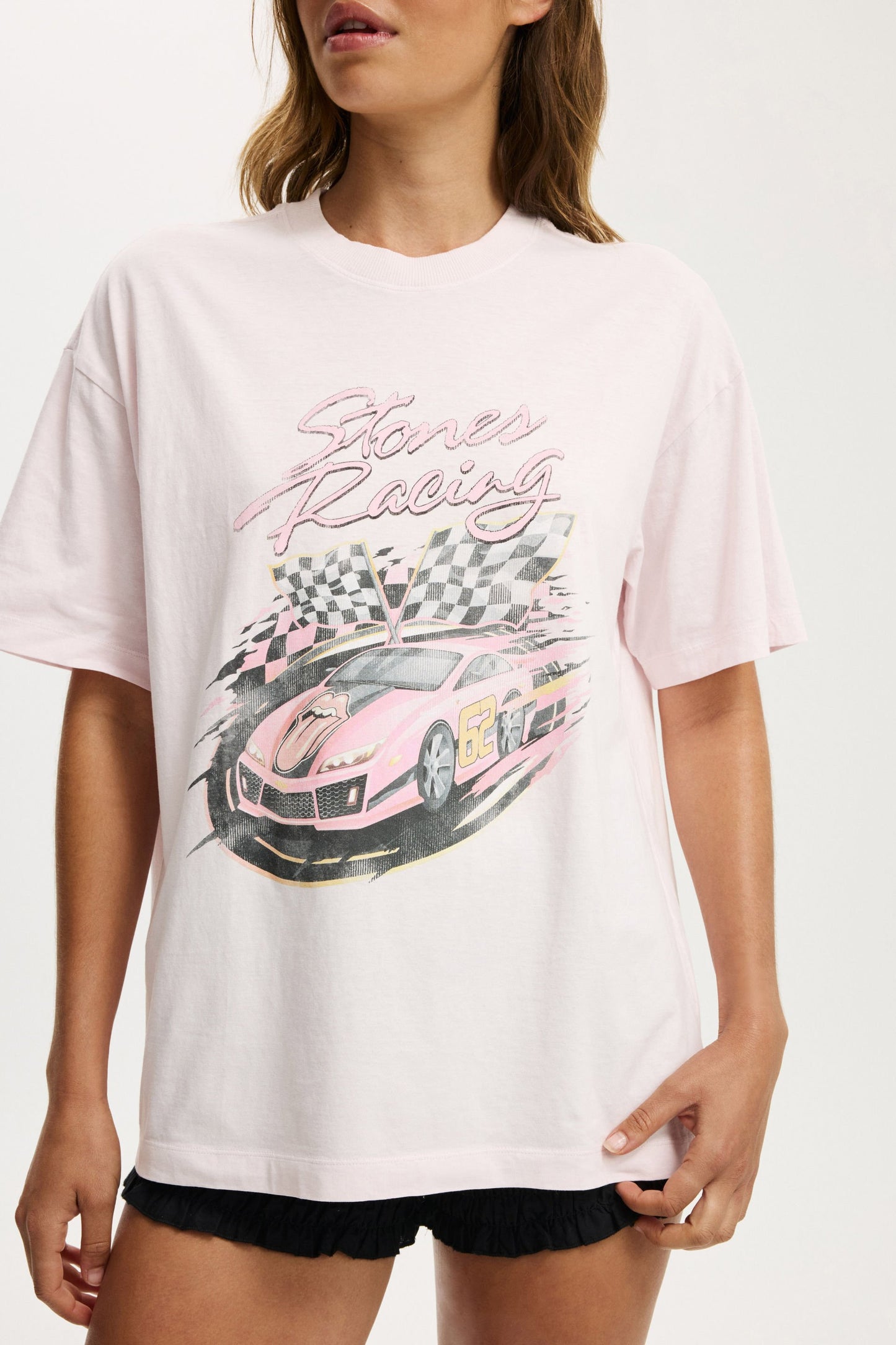 Rolling Stones Boxy Graphic Tee