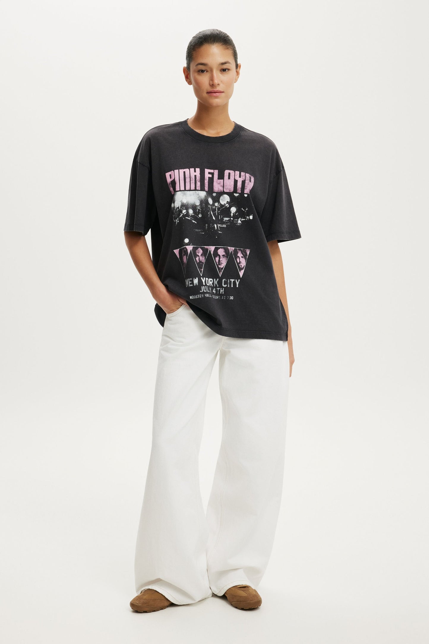 Pink Floyd Boxy Graphic Music Tee