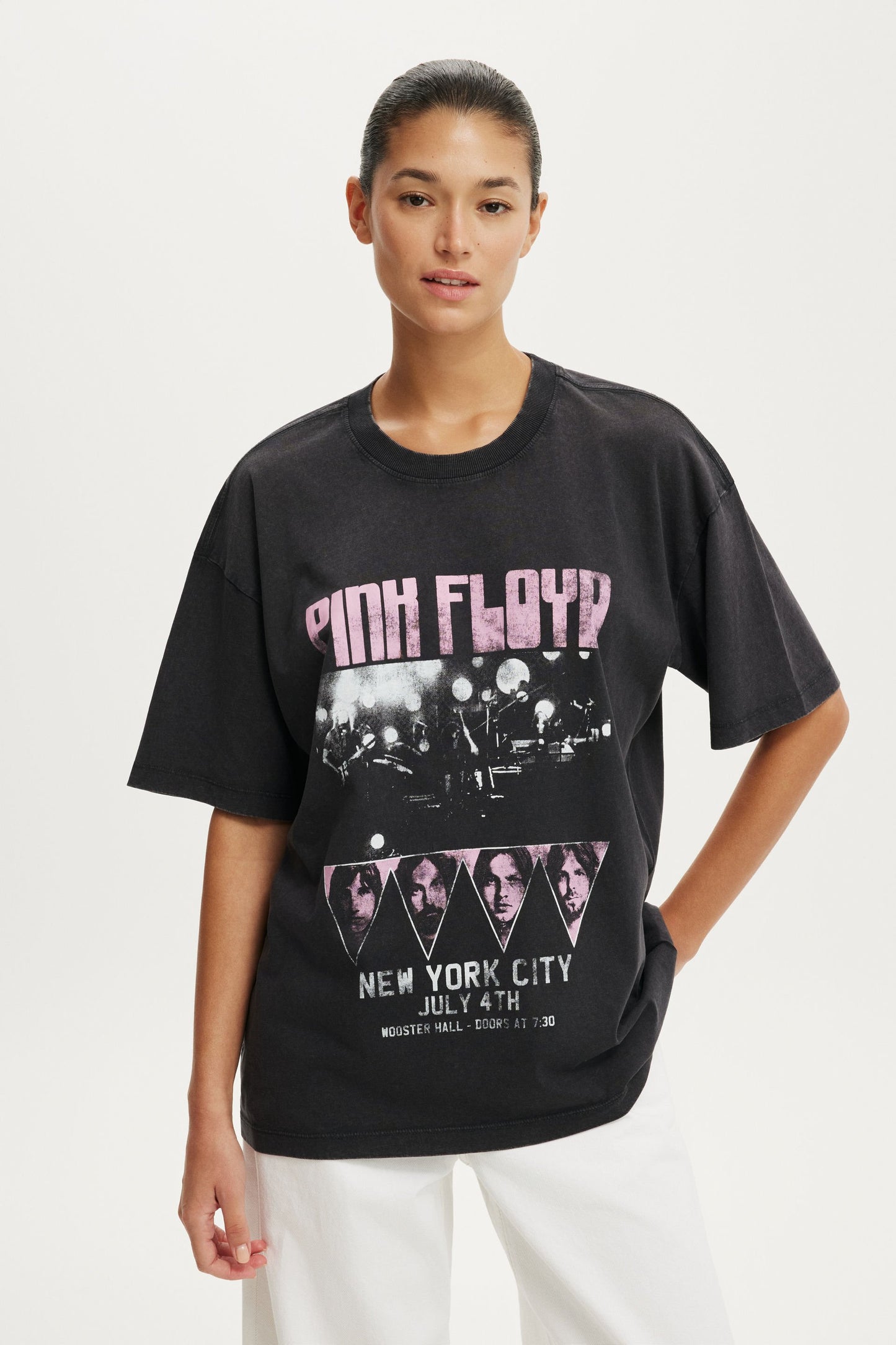 Pink Floyd Boxy Graphic Music Tee
