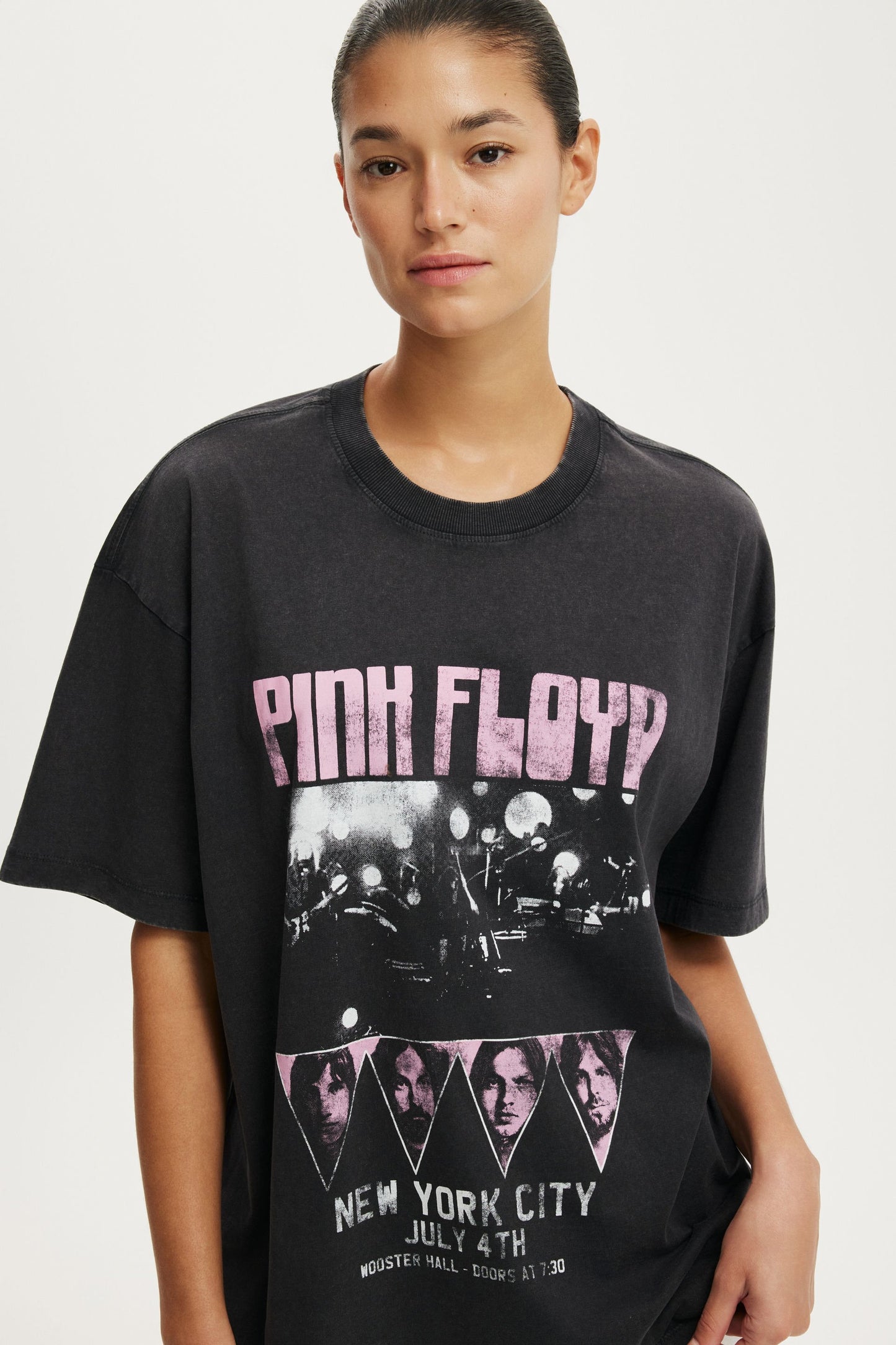 Pink Floyd Boxy Graphic Music Tee