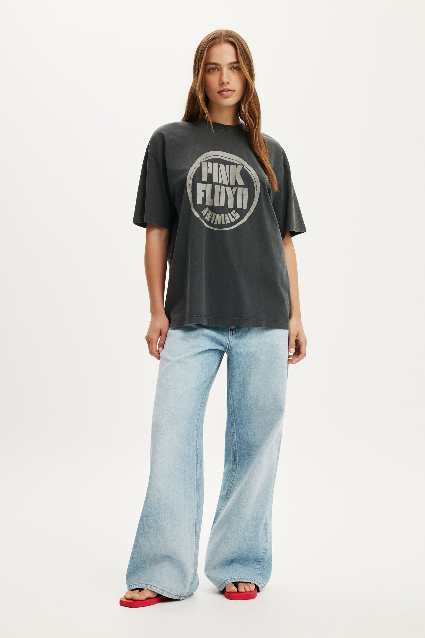 Pink Floyd Boxy Graphic Music Tee