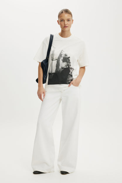 Jennie Music Boxy Graphic Tee