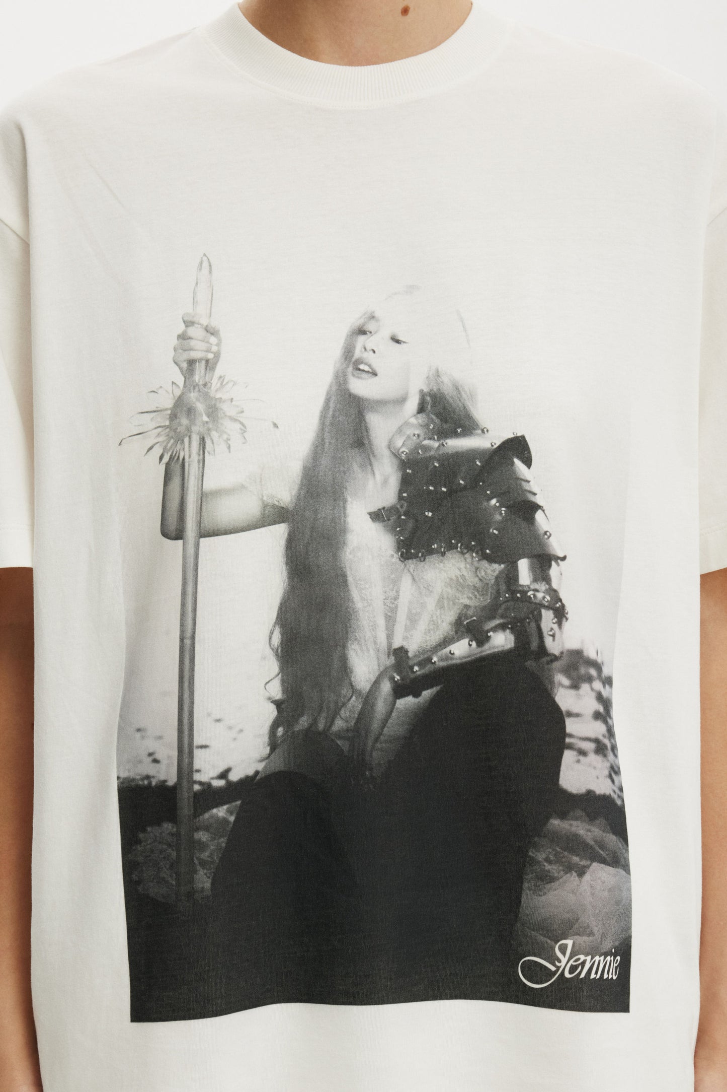 Jennie Music Boxy Graphic Tee