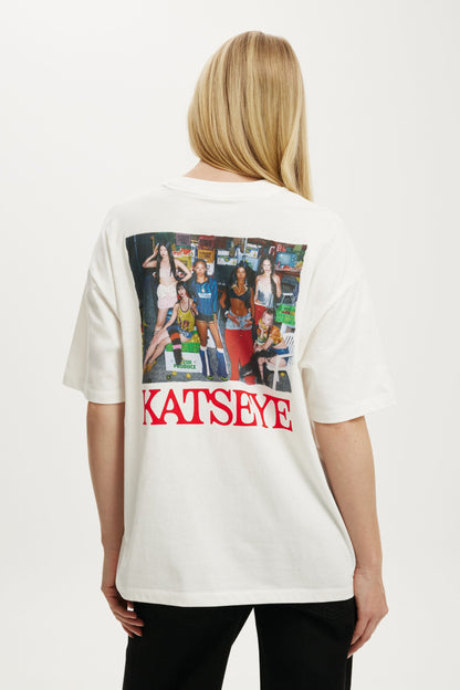 KATSEYE Music Boxy Graphic Tee