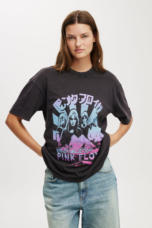 Pink Floyd Music Boxy Graphic Tee