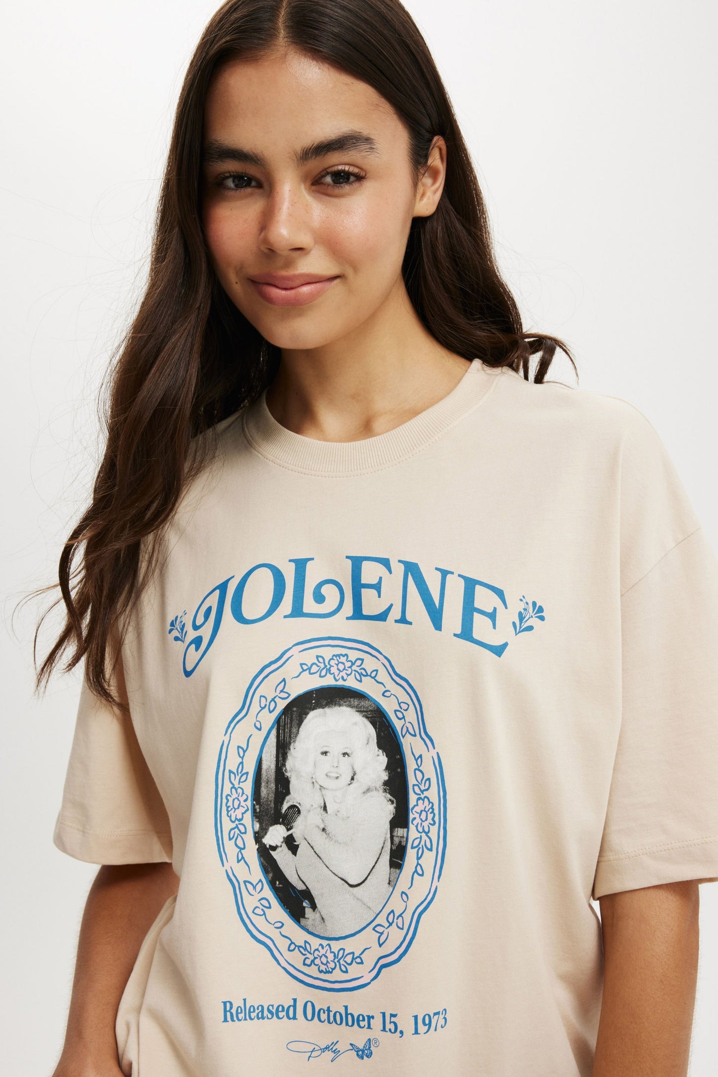 Dolly Parton Boxy Graphic Tee