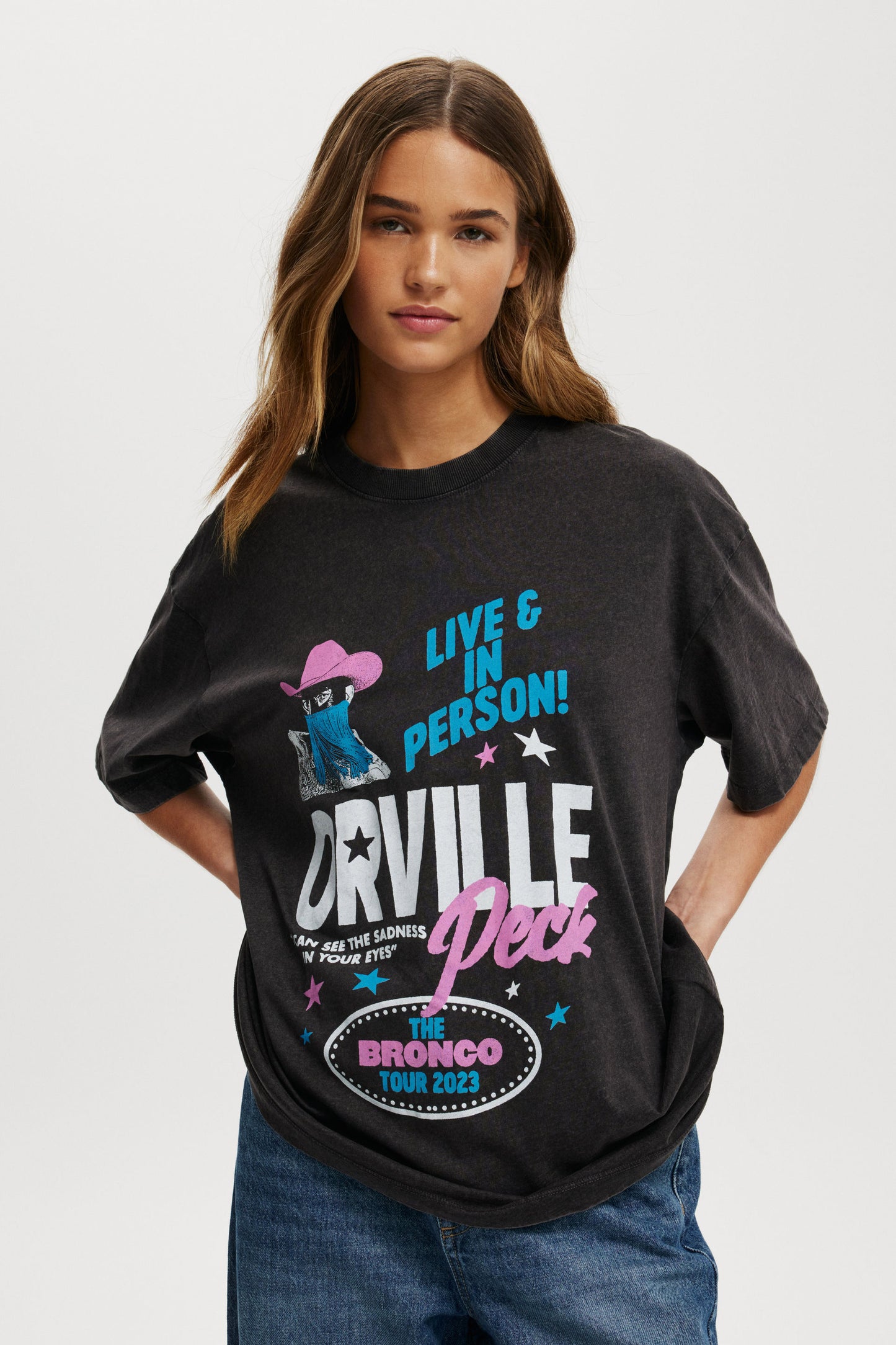 Orville Peck Music Boxy Graphic Tee