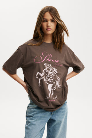 Shania Twain Music Boxy Graphic Tee