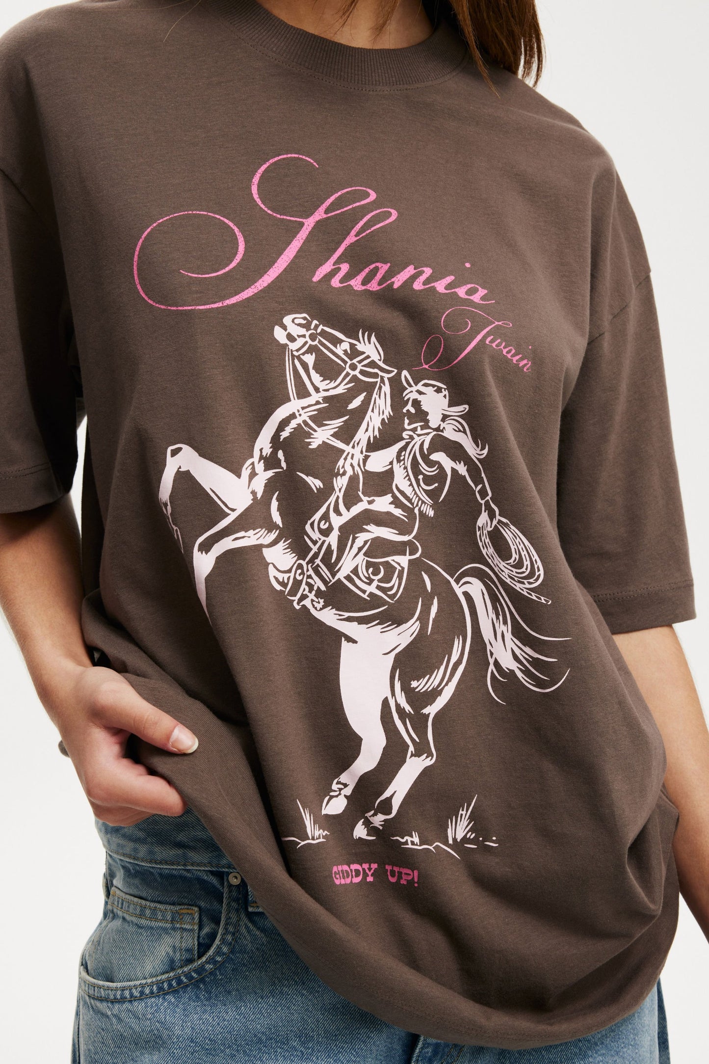 Shania Twain Music Boxy Graphic Tee