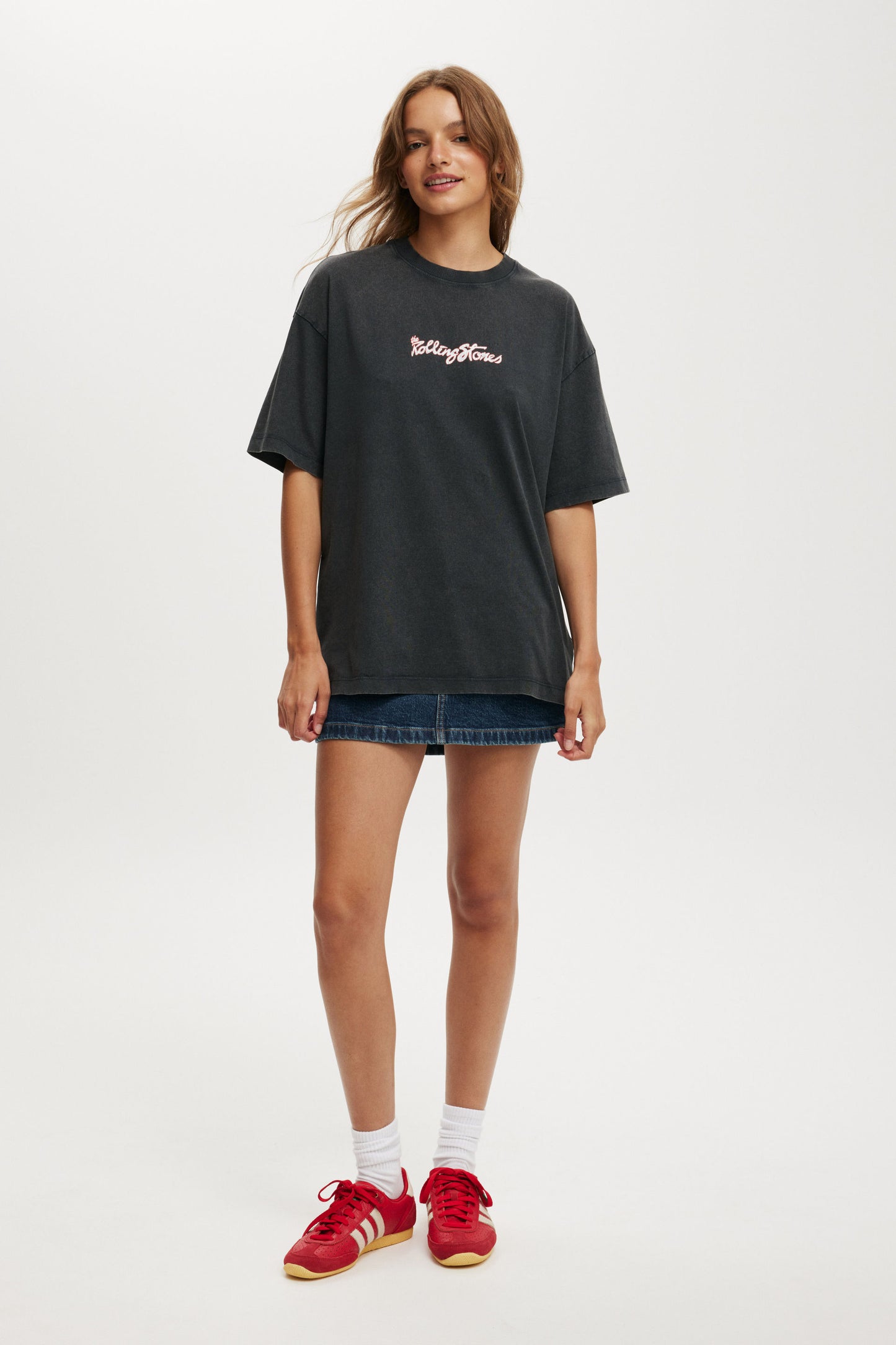 Rolling Stones Boxy Graphic Tee