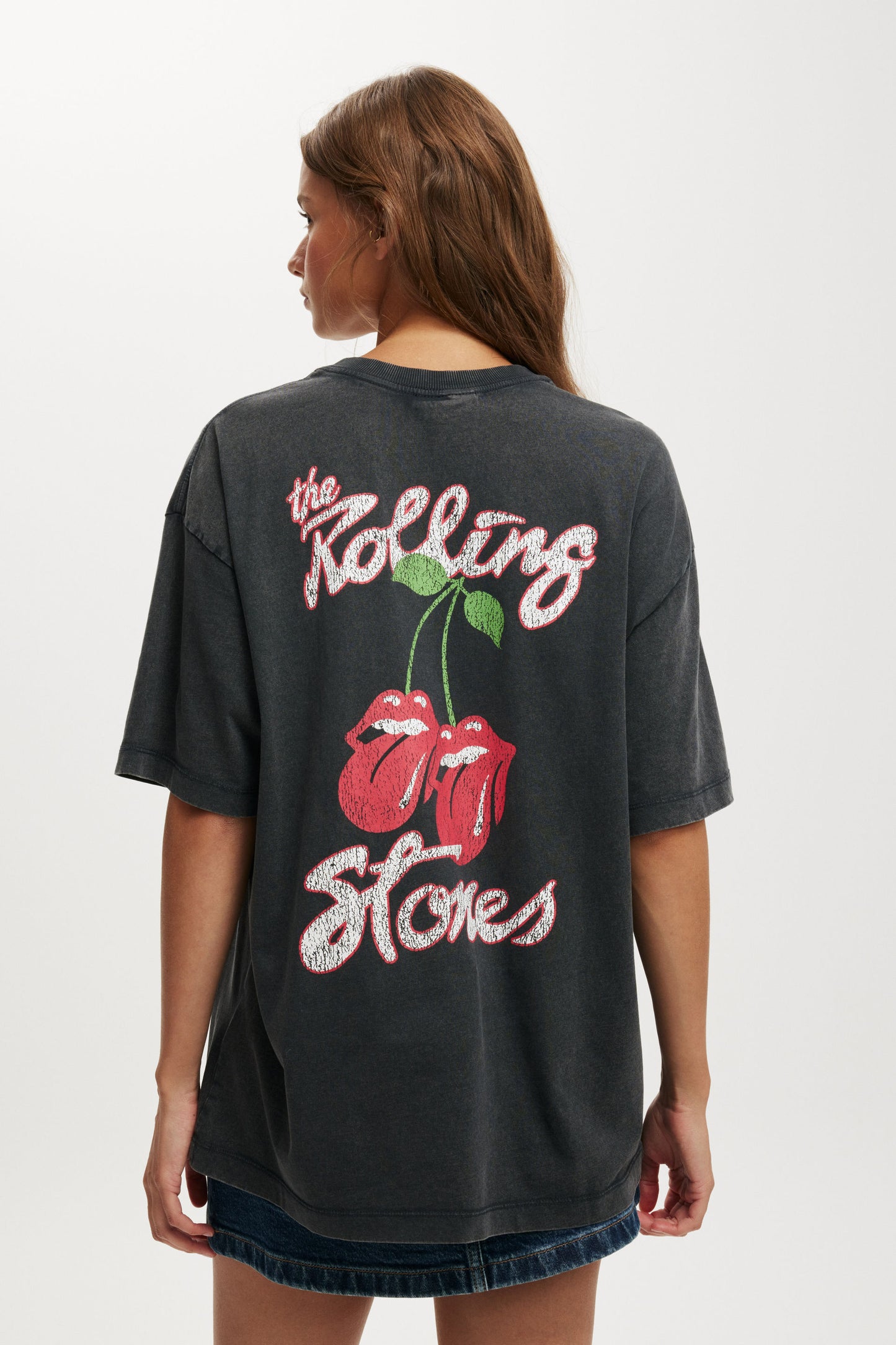 Rolling Stones Boxy Graphic Tee