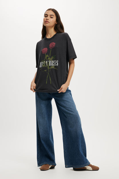 Guns n Roses Boxy Graphic Tee